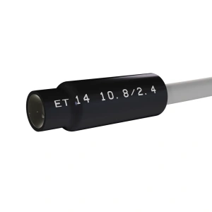 et14 unshrunk eurotech automotive heat shrink tubing
